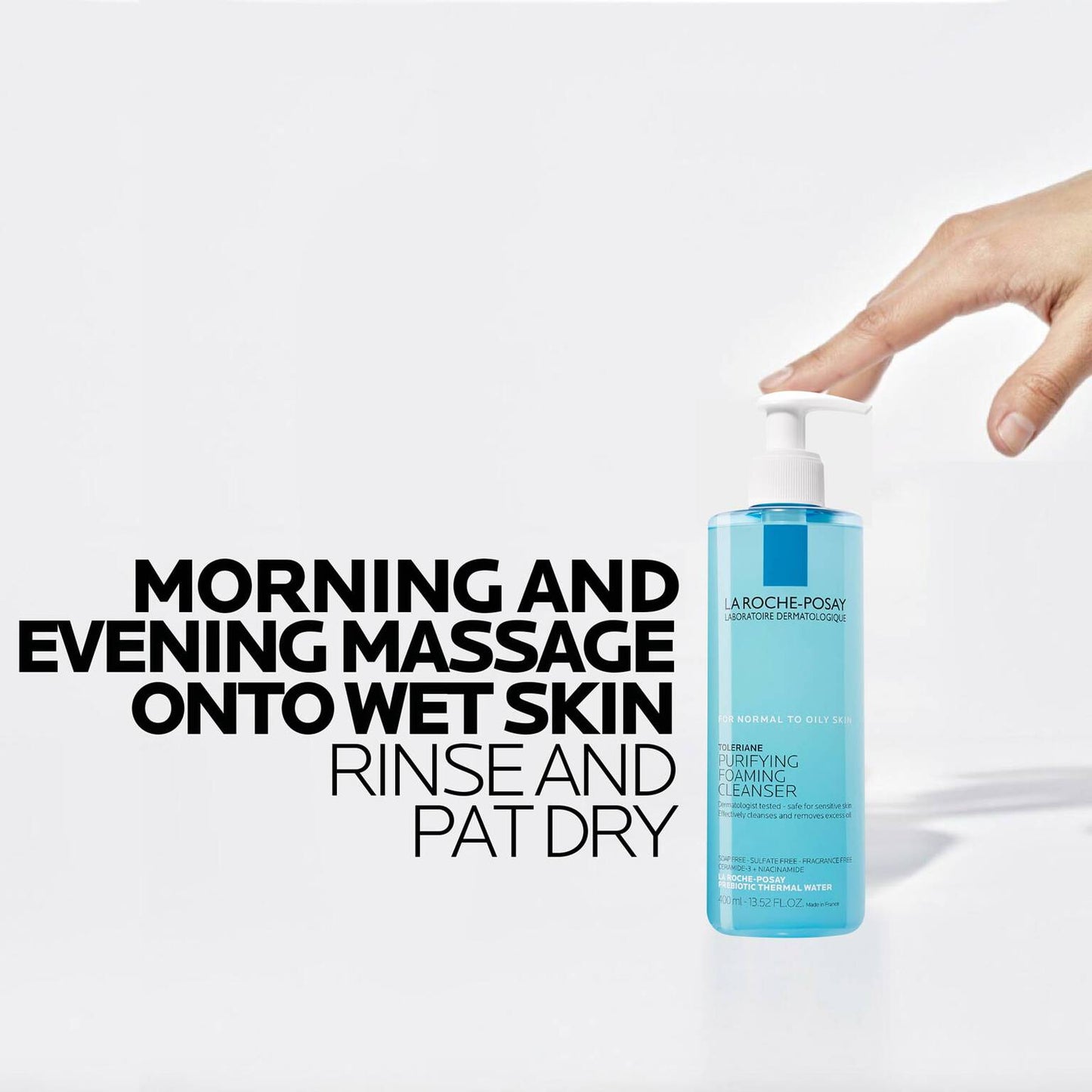 toleriane-purifying-foaming-face-wash-y4 La-Roche-Posay-Face-Cleanser-Toleriane-Purifying-Foaming-Cleanser-400ml-000-3337875545822-howto_REV-1500x1500.jpg